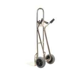 Diable en tube aluminium aluminium handtruck avec 2 roues anti- crevaison