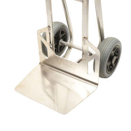 Diable en tube aluminium aluminium handtruck avec 2 roues anti- crevaison