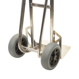 Diable en tube aluminium aluminium handtruck avec 2 roues anti- crevaison