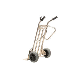 Alukarren mit 2 pannensicheren Reifen
