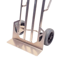 Alukarren mit 2 pannensicheren Reifen