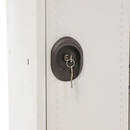 Gebruikte kast lockerkast 2 deuren (cilindersluiting)
