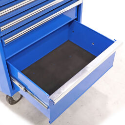 Workbench workshop trolley with worktop with 6 drawers 