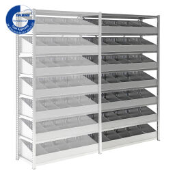 Casiers, vestiaire et armoires armoire avec compartiments SECTION incl. 42 parois de répartitions 55-S10-10040-AB
