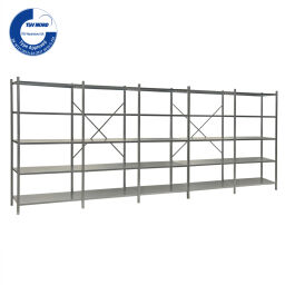 Composite racking shelving static shelving rack 55 1 start section and 4 extension sections