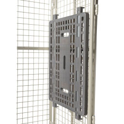 3-Heks rolcontainer toebehoren etage
