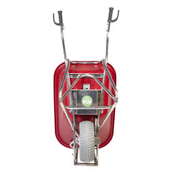 Universal wheelbarrow electrically powered - 36V, 10,5 Ah, Lithium
