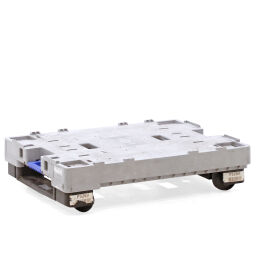 Carrier euro box roller platform suitable for euro containers 800x600 mm