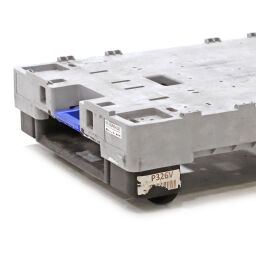 Gebruikte Onderwagen eurobakken rolplateau geschikt voor eurobakken 800x600 mm
