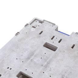 Gebruikte Onderwagen eurobakken rolplateau geschikt voor eurobakken 800x600 mm