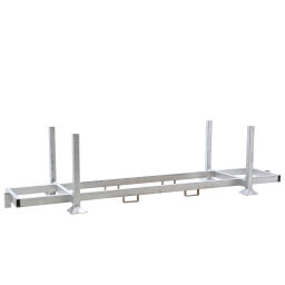 Rack mobile construction fixe empilable suitable for stanchions 48.3x3.25 mm