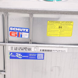 Cubitainer GRV conteneur pour liquides 1000 ltr UN-contrôlé Occasion