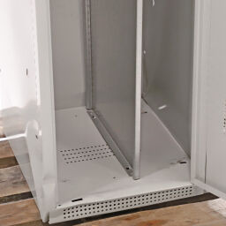 Gebruikte kast garderobekast 1 deur (hangsluiting)
