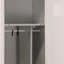 Gebruikte kast garderobekast 1 deur (hangsluiting)