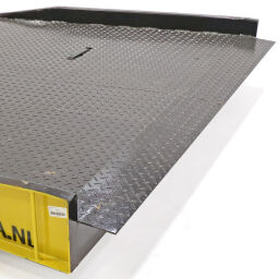 Gebrauchte Auffahrrampen Container-Auffahrrampe feste Konstruktion