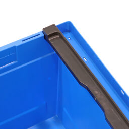 Stacking box plastic accessories collapsible stacking bracket