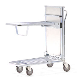 Cash and carry carts warehouse trolley cc cart loading area from mesh