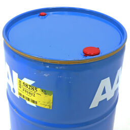 Used steel drum barrel with hole 210 liter