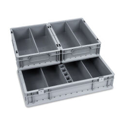 Accessoires pour bacs en plastique insérer plateau