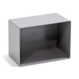 Stacking box plastic accessories insert tray