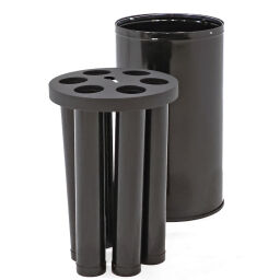 Waste bin steel waste pin cup collector