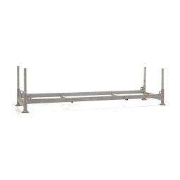 Container for long goods mobile storage rack basis incl. stanchions 48.3