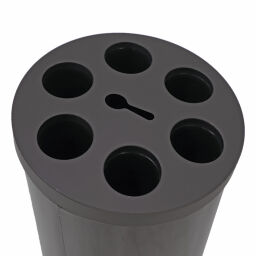 Waste bin steel waste pin cup collector