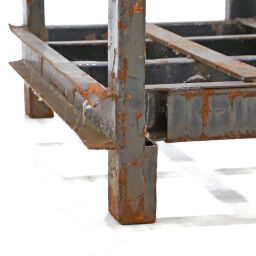 Storage pallet for construction industry fixed construction stackable