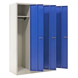 Cabinet wardrobe 3 doors (cylinder lock)