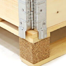 Rehausse palette construction articulé empilable 4 x à charnière Sur mesure