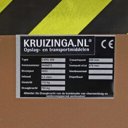 Automatic tilting automatic tilting container standard