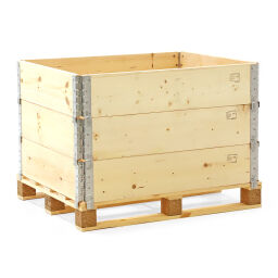 Rehausse palette construction articulé empilable 4 x à charnière Sur mesure