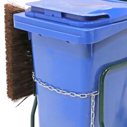 Gebruikte schoonmaakwagen afval en reiniging bezemwagen compleet met toebehoren