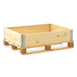 Rehausse palette construction articulé empilable 4 x à charnière Sur mesure