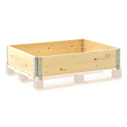 Rehausse palette construction articulé empilable 4 x à charnière Sur mesure