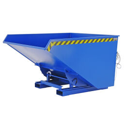 Automatic tilting tilting container automatic tilting container swarf container