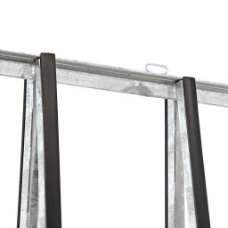 Glasbokken glas/platenwagen dubbelzijdige belading