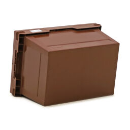 Offres boite de rangement plastique bac empilable et emboîtable avec supports d'empilage pliables