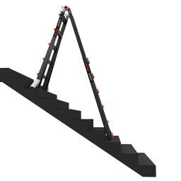 Ladders stair altrex folding ladder 4x5 steps