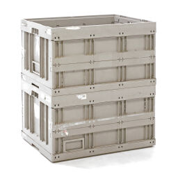 Stacking box plastic combination kit material storage trolley