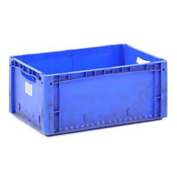 Kombi-Set: Fachbodenregal mit 54 gebrauchten Stapelboxen 600x400x270 mm