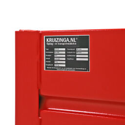 Automatic tilting automatic tilting container standard
