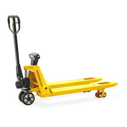 Pallet truck with weighing system 1.0 kg lifting height 85-200 mm