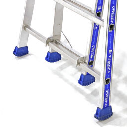 Escalier pour rayonnage echelle transformable 2-pièces connecté, 2x8 marchepieds Occasion
