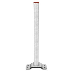 Barriers safety and marking bumper protection removable protective pole galvanized, ø 70 mm 