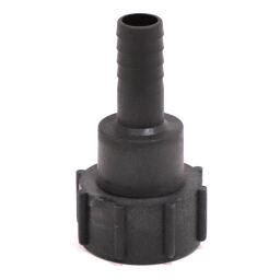 Ibc container accessories adapter din61 / s60x6 female - 1 inch hose tail