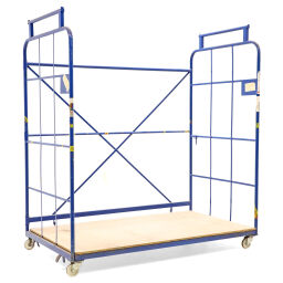 Gebruikte meubeltransportwagen rolcontainer l-frame nestbaar en stapelbaar