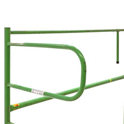 Furniture roll container roll cage nestable