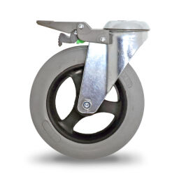 Roulettes pivotantes roues pivotantes avec frein Ø 150 mm