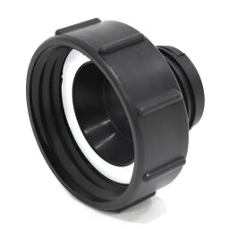 IBC Container toebehoren adapter van S100x8 binnendraad naar DIN61 buitendraad
